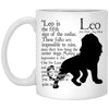 Leo Zodiac Astrology Mug Leo Coffee Cup 11oz White XP8434