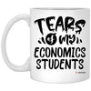 Funny Economics Professor Teacher Mug Tears of My Economics Students Coffee Cup 11oz White XP8434