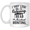 Funny Arrowhead hunting Mug I May Look Like I'm Listening But In My Head I'm Arrowhead Hunting Coffee Cup 11oz White XP8434