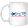 Pop Culture Fandom Mug Grey Sloan Memorial Hospital Coffee Cup 11oz White XP8434