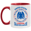 Funny NSA Mug We Can Hear You Now - Coffee Cup 11oz Accent AM11OZ