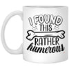 Funny Doctor Nurse Mug I Found This Rather Humerous Coffee Cup 11oz White XP8434