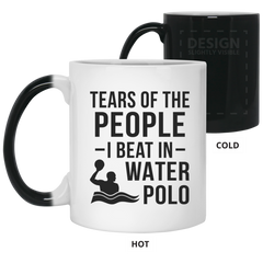 Funny Tears Of The People I Beat In Water Polo Coffee Mug Color Changing 11oz 21150