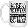 Funny Oncology Nurse Mug Some Days The Best Thing About Being An Oncology Nurse is Coffee Cup 15oz White 21504