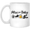 Funny Polo Mug Adult Humor Plan For Today Polo Coffee Mug 11oz White XP8434