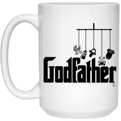 Funny Godfather Mug Baby Baptism Christening Coffee Cup 15oz White 21504