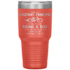 Funny Assistant Principal Tumbler Being An Assistant Principal Is Easy Like Riding A Bike Except The Bike Is On Fire Laser Etched 30oz Stainless Steel Tumbler