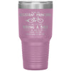Funny Assistant Principal Tumbler Being An Assistant Principal Is Easy Like Riding A Bike Except The Bike Is On Fire Laser Etched 30oz Stainless Steel Tumbler