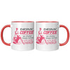 Funny Mug Drink Coffee Do Stupid Things Faster White 11oz Accent Coffee Mugs