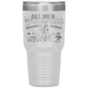 Funny Rescue Diver Tumbler All Men Are Created Equal Laser Etched 30oz Stainless Steel Tumbler