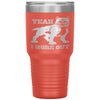 Gym Fitness Tumbler Yeah I Workout Laser Etched 30oz Stainless Steel Tumbler