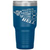 Husband Tumbler Mess With Me I Will Fight Back Laser Etched 30oz Stainless Steel Tumbler