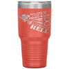 Husband Tumbler Mess With Me I Will Fight Back Laser Etched 30oz Stainless Steel Tumbler
