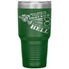 Husband Tumbler Mess With Me I Will Fight Back Laser Etched 30oz Stainless Steel Tumbler