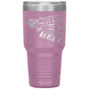 Husband Tumbler Mess With Me I Will Fight Back Laser Etched 30oz Stainless Steel Tumbler