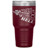Husband Tumbler Mess With Me I Will Fight Back Laser Etched 30oz Stainless Steel Tumbler
