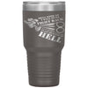 Husband Tumbler Mess With Me I Will Fight Back Laser Etched 30oz Stainless Steel Tumbler
