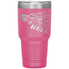 Husband Tumbler Mess With Me I Will Fight Back Laser Etched 30oz Stainless Steel Tumbler