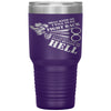 Husband Tumbler Mess With Me I Will Fight Back Laser Etched 30oz Stainless Steel Tumbler