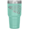 Husband Tumbler Mess With Me I Will Fight Back Laser Etched 30oz Stainless Steel Tumbler