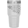 Husband Tumbler Mess With Me I Will Fight Back Laser Etched 30oz Stainless Steel Tumbler
