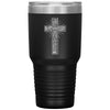 Psalm 23 Tumbler The Lord Is My Shepherd Prayer Laser Etched 30oz Stainless Steel Tumbler