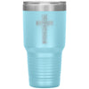 Psalm 23 Tumbler The Lord Is My Shepherd Prayer Laser Etched 30oz Stainless Steel Tumbler