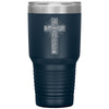 Psalm 23 Tumbler The Lord Is My Shepherd Prayer Laser Etched 30oz Stainless Steel Tumbler