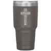 Psalm 23 Tumbler The Lord Is My Shepherd Prayer Laser Etched 30oz Stainless Steel Tumbler