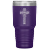 Psalm 23 Tumbler The Lord Is My Shepherd Prayer Laser Etched 30oz Stainless Steel Tumbler