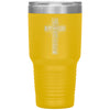 Psalm 23 Tumbler The Lord Is My Shepherd Prayer Laser Etched 30oz Stainless Steel Tumbler