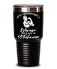 AC Technician Tumbler Never Underestimate A Woman Who Is Also An AC Tech 30oz Stainless Steel Black