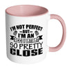 Accountant Mug Im Not Perfect But Im An Accountant White 11oz Accent Coffee Mugs