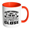 Accountant Mug Im Not Perfect But Im An Accountant White 11oz Accent Coffee Mugs