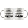 Activist Mug Take Off Your Fur Put On Your Humanity 11oz White Coffee Mugs