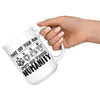 Activist Mug Take Off Your Fur Put On Your Humanity 15oz White Coffee Mugs