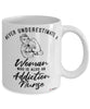 Addiction Nurse Mug Never Underestimate A Woman Who Is Also An Addiction Nurse Coffee Cup White
