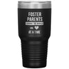 Adoptive Parent Tumbler Foster Parents Change The World One Heart At A Time Laser Etched 30oz Stainless Steel Tumbler