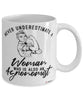 Agronomist Mug Never Underestimate A Woman Who Is Also An Agronomist Coffee Cup White