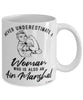 Air Marshal Mug Never Underestimate A Woman Who Is Also An Air Marshal Coffee Cup White