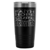 Alzheimers Awareness Travel Mug Faith Hope Cure 20oz Stainless Steel Tumbler