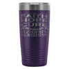 Alzheimers Awareness Travel Mug Faith Hope Cure 20oz Stainless Steel Tumbler