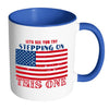 American Flag Mug Lets See You Try Stepping On White 11oz Accent Coffee Mugs