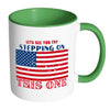 American Flag Mug Lets See You Try Stepping On White 11oz Accent Coffee Mugs