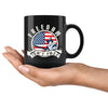 American Flag Patriot Mug Freedom Isnt Free 11oz Black Coffee Mugs