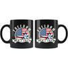 American Flag Patriot Mug Freedom Isnt Free 11oz Black Coffee Mugs