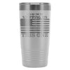 American Flag Travel Mug Try Stepping On This One 20oz Stainless Steel Tumbler
