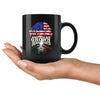 American Grown Irish Roots 11oz Black Coffee Mugs