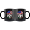 American Grown Irish Roots 11oz Black Coffee Mugs