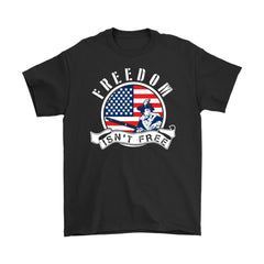 American Patriot US Flag Shirt Freedom Isnt Free Gildan Mens T-Shirt